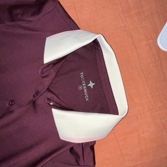 TUCKERNUK SPORT Winetasting Short Sleeve Performance Jersey Alcott Golf Dress M - Picture 8 of 12